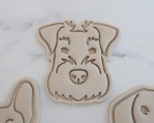 Load image into Gallery viewer, Schnauzer Dog Face Cookie Cutter and Stamp - Made in the UK with Love  from House of Toot Sweet - Just £5! Shop now at House of Toot Sweet
