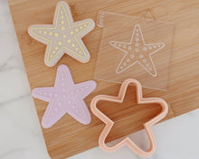 Load image into Gallery viewer, Starfish Cookie Cutter and Embosser - Made in the UK with Love  from House of Toot Sweet - Just £5.50! Shop now at House of Toot Sweet
