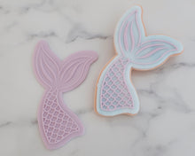 Load image into Gallery viewer, Mermaid Tail Cookie Cutter and Embosser - Made in the UK with Love  from House of Toot Sweet - Just £6.50! Shop now at House of Toot Sweet
