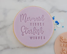 Load image into Gallery viewer, Mermaid Kisses Starfish Wishes Cookie Stamp - Made in the UK with Love  from House of Toot Sweet - Just £5! Shop now at House of Toot Sweet
