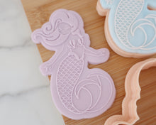 Load image into Gallery viewer, Cute Mermaid Cookie Cutter and Embosser - Made in the UK with Love  from House of Toot Sweet - Just £6.50! Shop now at House of Toot Sweet
