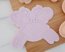 Load image into Gallery viewer, Cute Crab Cookie Cutter and Embosser - Made in the UK with Love  from House of Toot Sweet - Just £6.50! Shop now at House of Toot Sweet
