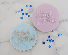 Load image into Gallery viewer, Splish Splash Cookie Embosser - Made in the UK with Love  from House of Toot Sweet - Just £6! Shop now at House of Toot Sweet
