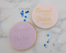 Load image into Gallery viewer, Mermaid Kisses Starfish Wishes Cookie Embosser - Made in the UK with Love  from House of Toot Sweet - Just £6! Shop now at House of Toot Sweet
