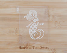 Load image into Gallery viewer, Cute Mermaid Cookie Cutter and Embosser - Made in the UK with Love  from House of Toot Sweet - Just £6.50! Shop now at House of Toot Sweet
