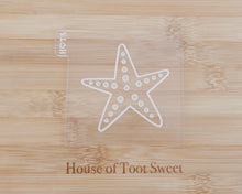 Load image into Gallery viewer, Starfish Cookie Cutter and Embosser - Made in the UK with Love  from House of Toot Sweet - Just £5.50! Shop now at House of Toot Sweet
