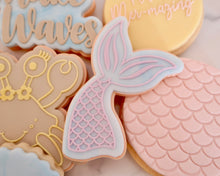 Load image into Gallery viewer, Mermaid Tail Cookie Cutter and Embosser - Made in the UK with Love  from House of Toot Sweet - Just £6.50! Shop now at House of Toot Sweet
