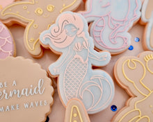 Load image into Gallery viewer, Cute Mermaid Cookie Cutter and Embosser - Made in the UK with Love  from House of Toot Sweet - Just £6.50! Shop now at House of Toot Sweet
