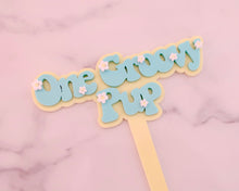 Load image into Gallery viewer, One Groovy Pup Cake Topper - Made in the UK with Love  from House of Toot Sweet - Just £5! Shop now at House of Toot Sweet
