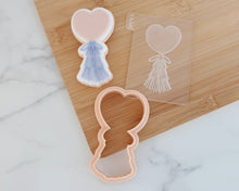 Load image into Gallery viewer, Heart Balloon with Tassels Cookie Cutter &amp; Embosser - Made in the UK with Love  from House of Toot Sweet - Just £6! Shop now at House of Toot Sweet
