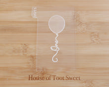 Load image into Gallery viewer, Balloon with Ages 1-10 Embosser &amp; Frame Cookie Cutter - Made in the UK with Love  from House of Toot Sweet - Just £6! Shop now at House of Toot Sweet
