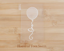 Load image into Gallery viewer, Balloon with Ages 1-10 Cookie Cutter &amp; Embosser - Made in the UK with Love  from House of Toot Sweet - Just £6! Shop now at House of Toot Sweet
