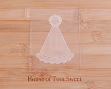 Load image into Gallery viewer, Party Hat with Pompom Embosser &amp; Cookie Cutter - Made in the UK with Love  from House of Toot Sweet - Just £6! Shop now at House of Toot Sweet
