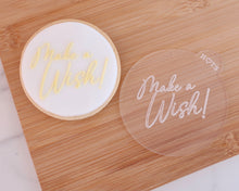 Load image into Gallery viewer, Make a Wish Cookie Embosser - Made in the UK with Love  from House of Toot Sweet - Just £6! Shop now at House of Toot Sweet
