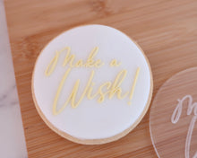 Load image into Gallery viewer, Make a Wish Cookie Embosser - Made in the UK with Love  from House of Toot Sweet - Just £6! Shop now at House of Toot Sweet
