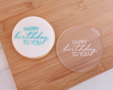 Load image into Gallery viewer, Happy Birthday To You Cookie Embosser - Made in the UK with Love  from House of Toot Sweet - Just £6! Shop now at House of Toot Sweet
