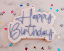 Load image into Gallery viewer, Large Happy Birthday Embosser &amp; Cookie Cutter - Made in the UK with Love  from House of Toot Sweet - Just £6.50! Shop now at House of Toot Sweet
