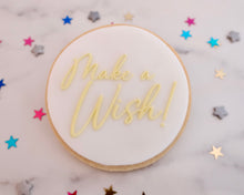 Load image into Gallery viewer, Make a Wish Cookie Embosser - Made in the UK with Love  from House of Toot Sweet - Just £6! Shop now at House of Toot Sweet
