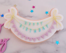 Load image into Gallery viewer, Happy Birthday Bunting Embosser &amp; Cookie Cutter - Made in the UK with Love  from House of Toot Sweet - Just £6! Shop now at House of Toot Sweet
