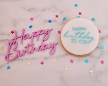 Load image into Gallery viewer, Happy Birthday To You Cookie Embosser - Made in the UK with Love  from House of Toot Sweet - Just £6! Shop now at House of Toot Sweet
