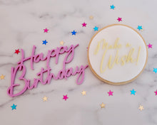 Load image into Gallery viewer, Make a Wish Cookie Embosser - Made in the UK with Love  from House of Toot Sweet - Just £6! Shop now at House of Toot Sweet
