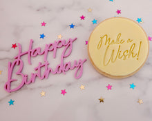 Load image into Gallery viewer, Make a Wish Fondant Stamp - Made in the UK with Love  from House of Toot Sweet - Just £5! Shop now at House of Toot Sweet
