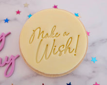 Load image into Gallery viewer, Make a Wish Fondant Stamp - Made in the UK with Love  from House of Toot Sweet - Just £5! Shop now at House of Toot Sweet
