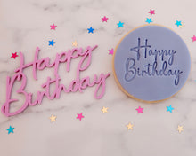 Load image into Gallery viewer, Happy Birthday Fondant Stamp - Made in the UK with Love  from House of Toot Sweet - Just £5! Shop now at House of Toot Sweet
