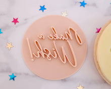 Load image into Gallery viewer, Make a Wish Fondant Stamp - Made in the UK with Love  from House of Toot Sweet - Just £5! Shop now at House of Toot Sweet
