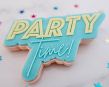 Load image into Gallery viewer, Party Time Fondant Embosser &amp; Cookie Cutter - Made in the UK with Love  from House of Toot Sweet - Just £6! Shop now at House of Toot Sweet
