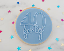 Load image into Gallery viewer, Double Numbers Fondant Cookie Embosser - Made in the UK with Love  from House of Toot Sweet - Just £6.50! Shop now at House of Toot Sweet
