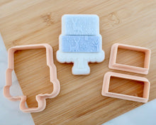 Load image into Gallery viewer, Two Tier Cake Fondant Embosser &amp; Cookie Cutter - Made in the UK with Love  from House of Toot Sweet - Just £6! Shop now at House of Toot Sweet
