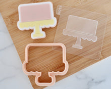 Load image into Gallery viewer, Single Tier Cake Fondant Embosser &amp; Cookie Cutter - Made in the UK with Love  from House of Toot Sweet - Just £5! Shop now at House of Toot Sweet
