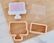 Load image into Gallery viewer, Single Tier Cake Fondant Embosser &amp; Cookie Cutter - Made in the UK with Love  from House of Toot Sweet - Just £5! Shop now at House of Toot Sweet
