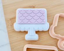 Load image into Gallery viewer, Single Tier Cake Fondant Embosser &amp; Cookie Cutter - Made in the UK with Love  from House of Toot Sweet - Just £5! Shop now at House of Toot Sweet
