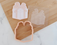 Load image into Gallery viewer, Large Present Cookie Cutter &amp; Embosser - Made in the UK with Love  from House of Toot Sweet - Just £6.50! Shop now at House of Toot Sweet
