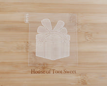 Load image into Gallery viewer, Large Present Cookie Cutter &amp; Embosser - Made in the UK with Love  from House of Toot Sweet - Just £6.50! Shop now at House of Toot Sweet
