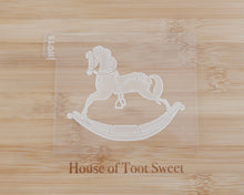 Load image into Gallery viewer, Rocking Horse Cookie Cutter &amp; Embosser - Made in the UK with Love  from House of Toot Sweet - Just £6.50! Shop now at House of Toot Sweet
