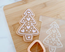 Load image into Gallery viewer, Gingerbread Christmas Tree Cookie Cutter/ Embosser - Made in the UK with Love  from House of Toot Sweet - Just £6.50! Shop now at House of Toot Sweet
