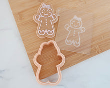 Load image into Gallery viewer, Gingerbread Kids Cookie Cutter/ Embosser - Made in the UK with Love  from House of Toot Sweet - Just £6! Shop now at House of Toot Sweet
