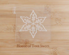 Load image into Gallery viewer, Gingerbread Snowflake Cookie Cutter/ Embosser - Made in the UK with Love  from House of Toot Sweet - Just £6.50! Shop now at House of Toot Sweet
