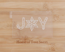 Load image into Gallery viewer, Christmas Gingerbread Joy Cookie Cutter/ Embosser - Made in the UK with Love  from House of Toot Sweet - Just £6.50! Shop now at House of Toot Sweet
