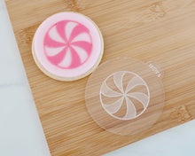 Load image into Gallery viewer, Peppermint Candy Swirls Fondant  Embosser - Made in the UK with Love  from House of Toot Sweet - Just £6! Shop now at House of Toot Sweet
