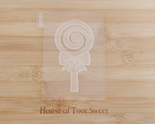 Load image into Gallery viewer, Peppermint Candy Lollipop Cookie Cutter &amp; Embosser - Made in the UK with Love  from House of Toot Sweet - Just £6.50! Shop now at House of Toot Sweet
