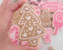 Load image into Gallery viewer, Gingerbread Christmas Tree Cookie Cutter/ Embosser - Made in the UK with Love  from House of Toot Sweet - Just £6.50! Shop now at House of Toot Sweet
