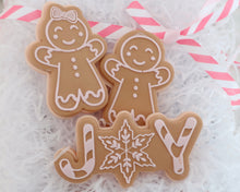 Load image into Gallery viewer, Christmas Gingerbread Joy Cookie Cutter/ Embosser - Made in the UK with Love  from House of Toot Sweet - Just £6.50! Shop now at House of Toot Sweet
