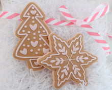 Load image into Gallery viewer, Gingerbread Christmas Tree Cookie Cutter/ Embosser - Made in the UK with Love  from House of Toot Sweet - Just £6.50! Shop now at House of Toot Sweet
