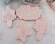 Load image into Gallery viewer, While visions of Sugar Plums Danced in Their Minds Cookie Cutter &amp; Embosser - Made in the UK with Love  from House of Toot Sweet - Just £6.50! Shop now at House of Toot Sweet
