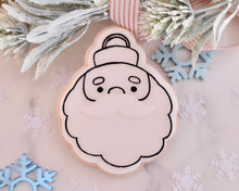 Load image into Gallery viewer, Santa Bauble Christmas Cookie Cutter / Embosser - Made in the UK with Love  from House of Toot Sweet - Just £6! Shop now at House of Toot Sweet
