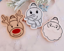 Load image into Gallery viewer, Snowman Bauble Christmas Cookie Cutter / Embosser - Made in the UK with Love  from House of Toot Sweet - Just £6! Shop now at House of Toot Sweet
